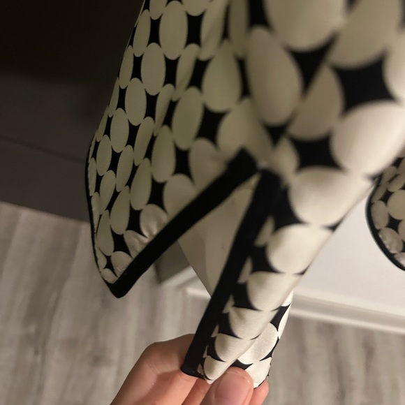 100% silk Talbots polka dot dress - Picture 5 of 9